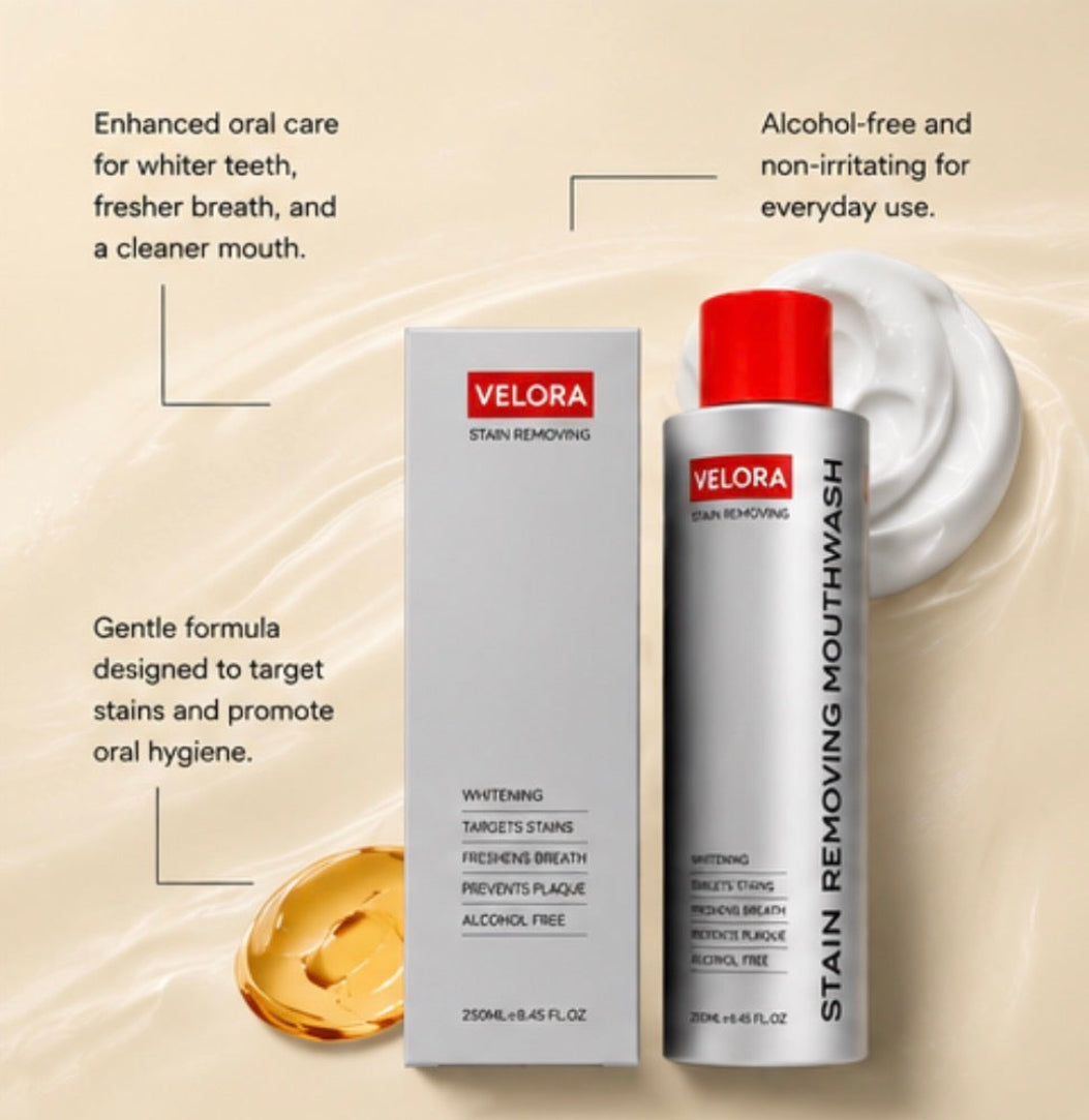 Velora Stain Removing Mouthwash