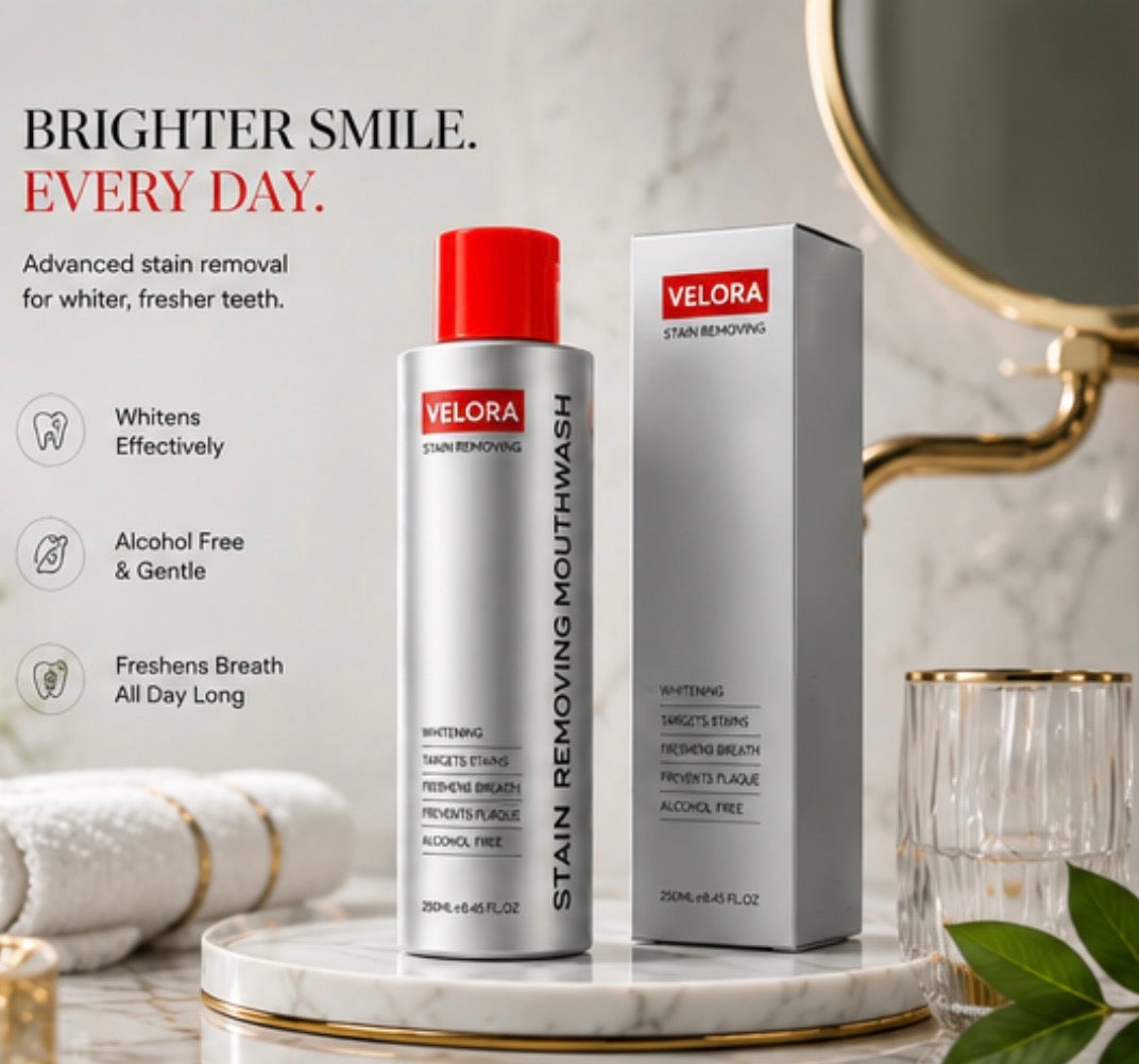 Velora Stain Removing Mouthwash