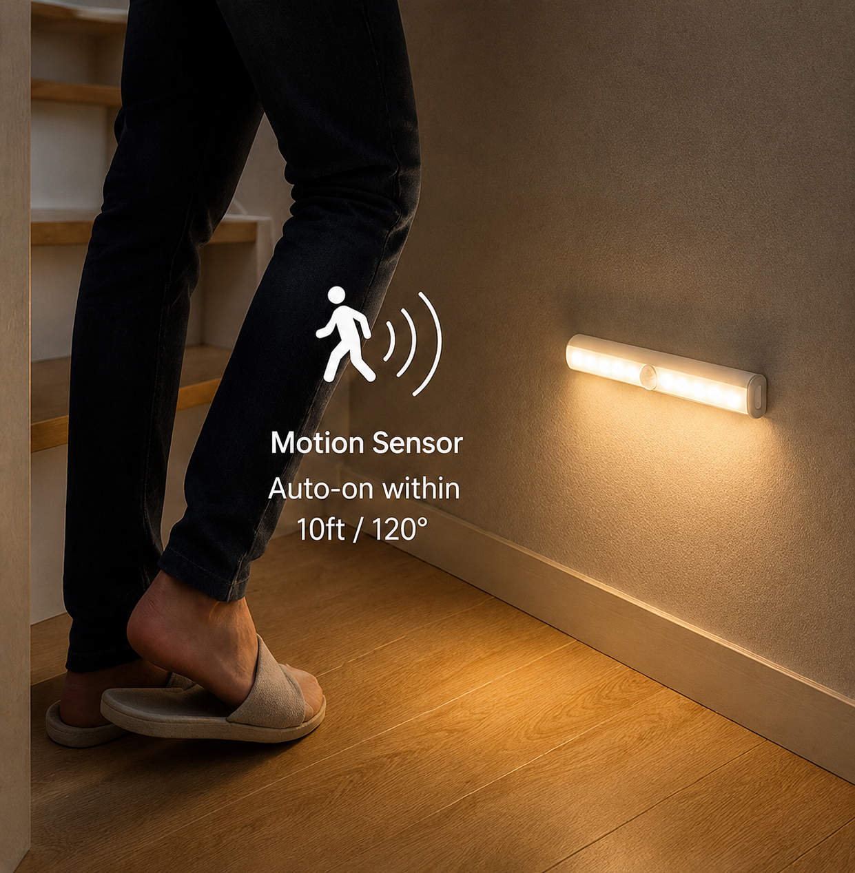 Smart LED Motion Sensor Light – Instant Light, Anytime You Need It ⚡💡